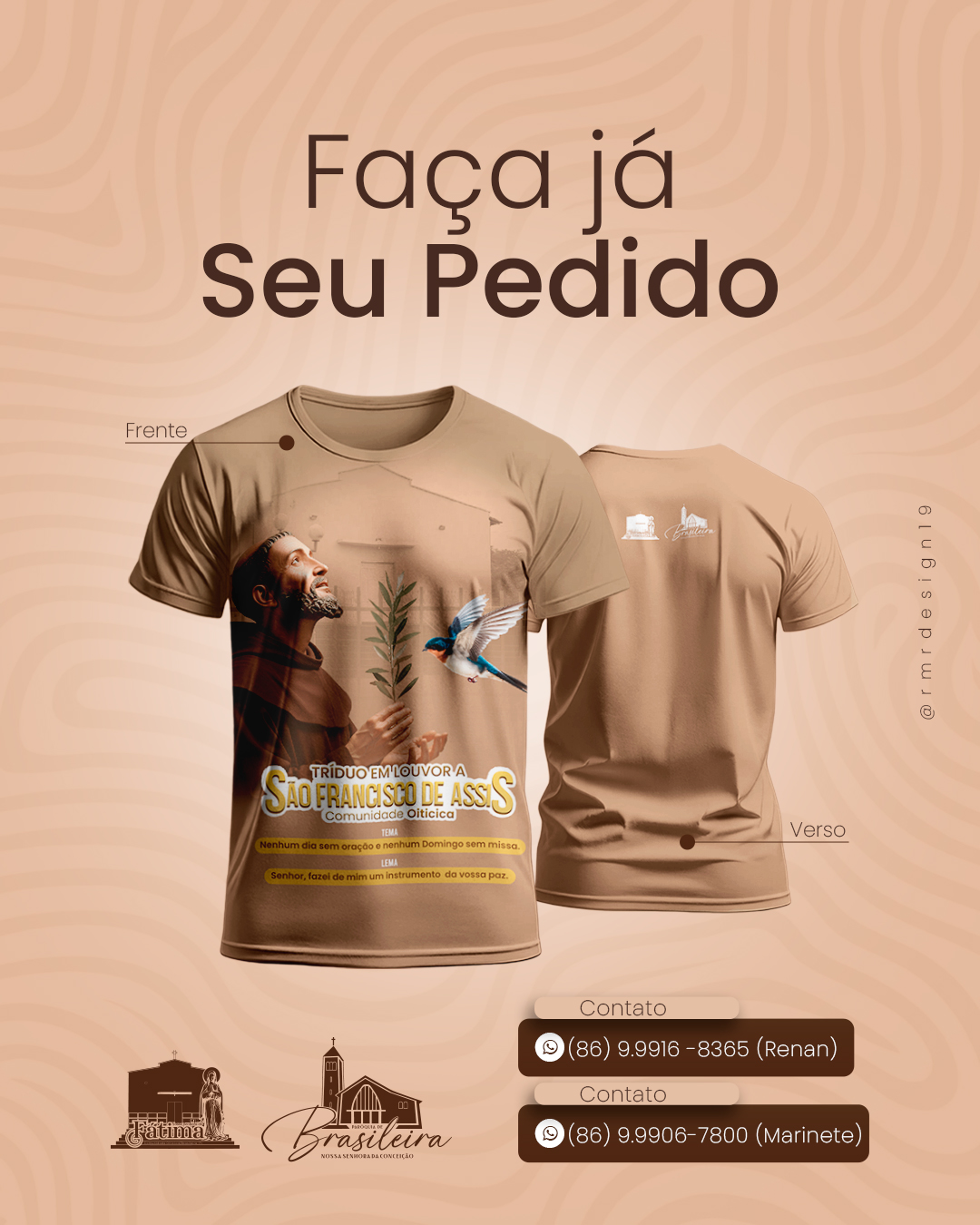 UNIFOME TRIDUO SÃO FRANCISCO 2025