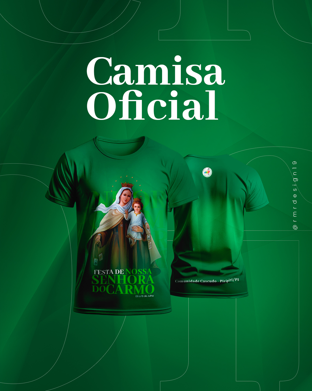 UNIFORM FESTA DE NOSSA SENHORA DUCARM 2025